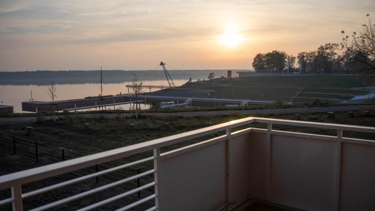 Ferienwohnung Seeblick Lausitzer Seenland Grossraeschen Dış mekan fotoğraf