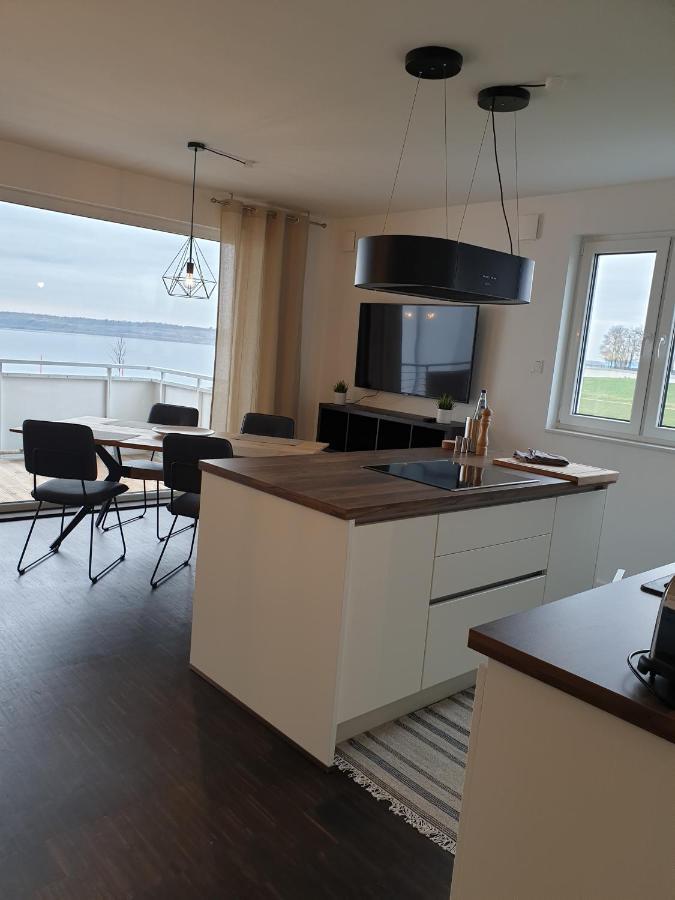 Ferienwohnung Seeblick Lausitzer Seenland Grossraeschen Dış mekan fotoğraf